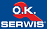 Logo - O.K. Serwis - Serwis samochodowy, Szlachecka 52D, Warszawa 03-259, godziny otwarcia, numer telefonu