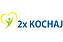 Logo - Fundacja 2xkochaj.pl, Stadionowa 9, Mysłowice 41-400 - Organizacja pożytku publicznego, godziny otwarcia, numer telefonu