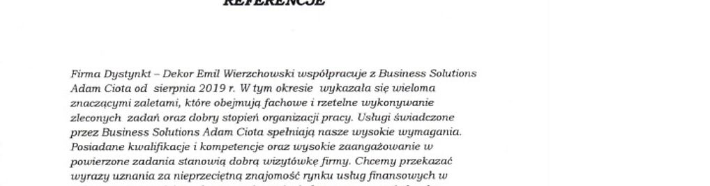 Zdjęcie w galerii Business Solutions Adam Ciota nr 1