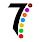 Logo - Gabinet Integracji Sensorycznej Siódemka, Willowa 65, Lublin 20-819 - Psychiatra, Psycholog, Psychoterapeuta, godziny otwarcia, numer telefonu