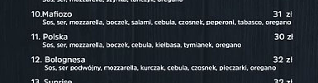 Zdjęcie w galerii Pizzeria Marianooo Kołobrzeg nr 1