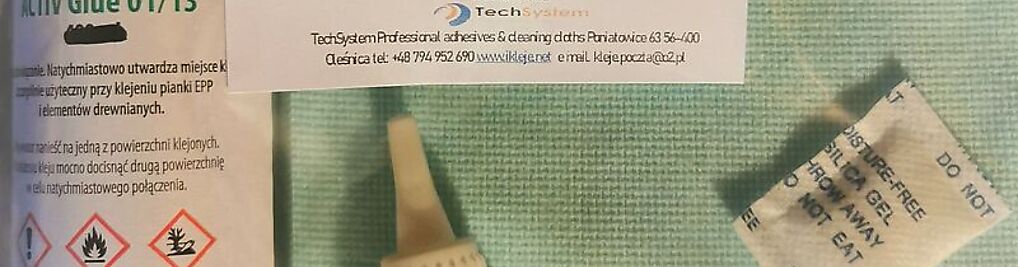 Zdjęcie w galerii TechSystem Professional adhesives & cleaning cloths nr 6