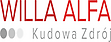 Logo - Willa Alfa , Słoneczna 12A,, Kudowa-Zdrój 57-350 - Ośrodek wypoczynkowy, godziny otwarcia, numer telefonu
