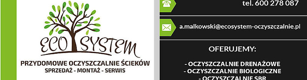 Zdjęcie w galerii ECOSYSTEM Przydomowe oczyszczalnie ścieków nr 1