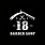 Logo - Barber Shop 18 - Barber Mokotów, Puławska 29, Warszawa 02-508 - Gabinet kosmetyczny, godziny otwarcia, numer telefonu