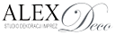Logo - Studio dekoracji ALEX Deco Warszawa, Puławska 34, Piaseczno 05-500 - Ślubny - Salon, Usługi, godziny otwarcia, numer telefonu