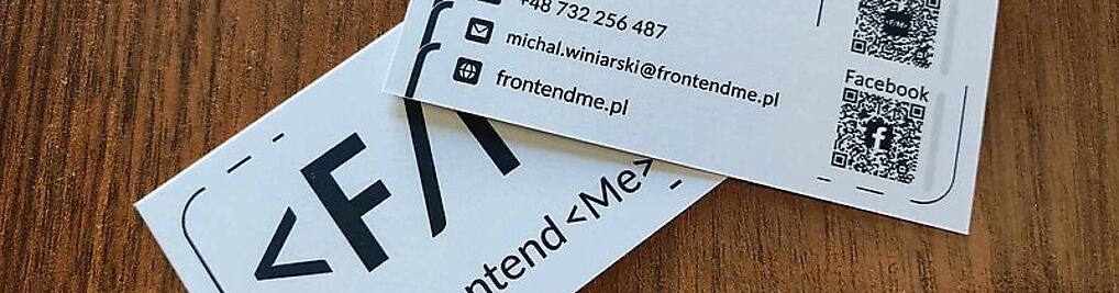 Zdjęcie w galerii FrontendMe.pl - projektowanie stron internetowych nr 1