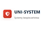 Logo - Uni-System. Alarmy i Monitoring - Systemy Zabezpieczeń, Zawiercie 42-400 - Sklep, numer telefonu