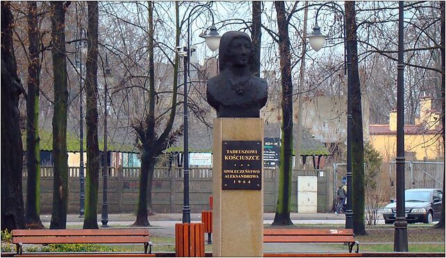 0912 Kościuszko Monument in Aleksandrów Łódzki EZG 95-070 - Zdjęcia