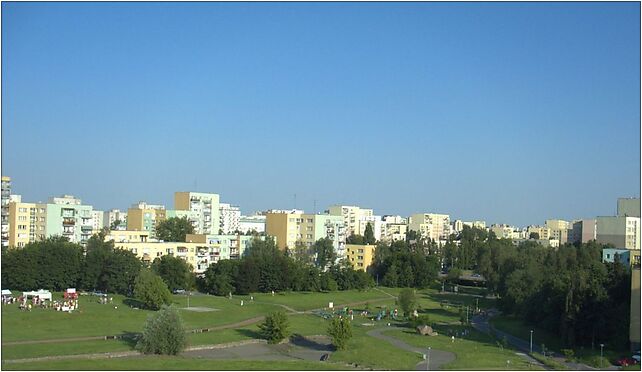 2007-06-12 Widok z Kopy Cwila w Warszawie 2, Zaolziańska, Warszawa 02-781 - Zdjęcia