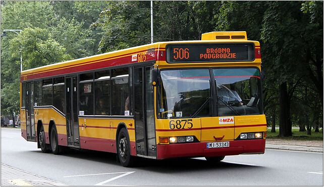 6875 Neoplan N4020td, Dobra 72, Warszawa 00-312 - Zdjęcia