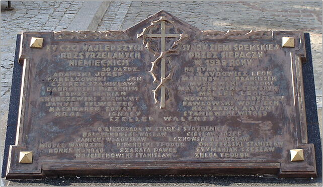 Śrem - 20 Października płyta, 20 Października, pl. 1, Śrem 63-100 - Zdjęcia