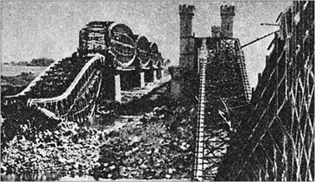 A bridge broken by sappers September 1939, Szpęgawa, Szpęgawa 83-112 - Zdjęcia