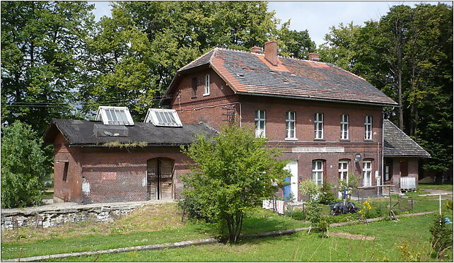 Abolished railway station Gross Kunzendorf Slawniowice, Sławniowice 48-355 - Zdjęcia
