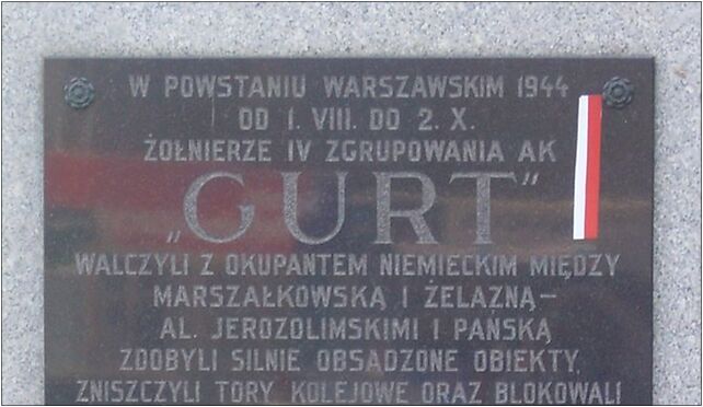 AK GURT TABLICA, Złota, Warszawa od 00-019 do 00-120 - Zdjęcia
