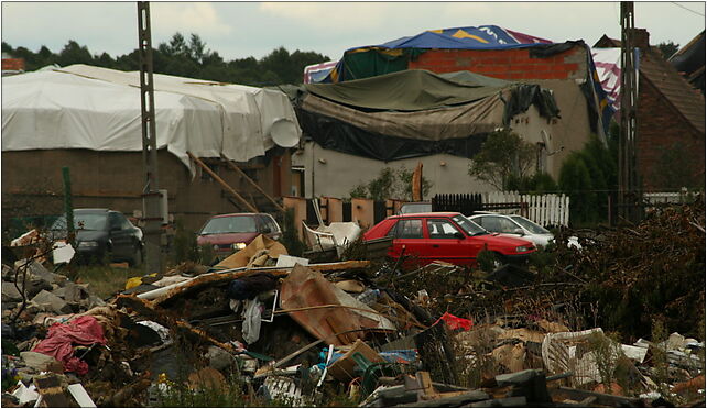 August 2008 tornado in Poland - Kalina p2, Lompy Józefa905 42-284 - Zdjęcia
