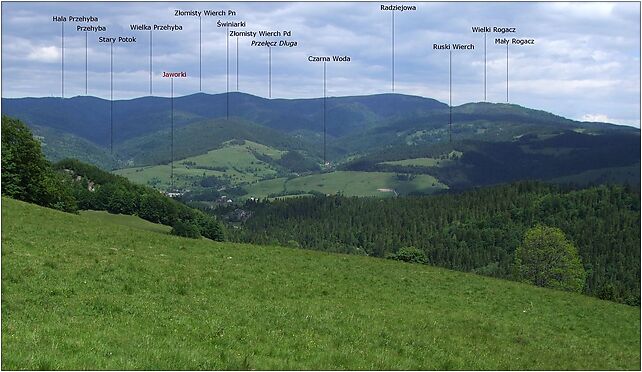 Beskid Sądecki P24-2, Czarna Woda, Jaworki 34-460 - Zdjęcia