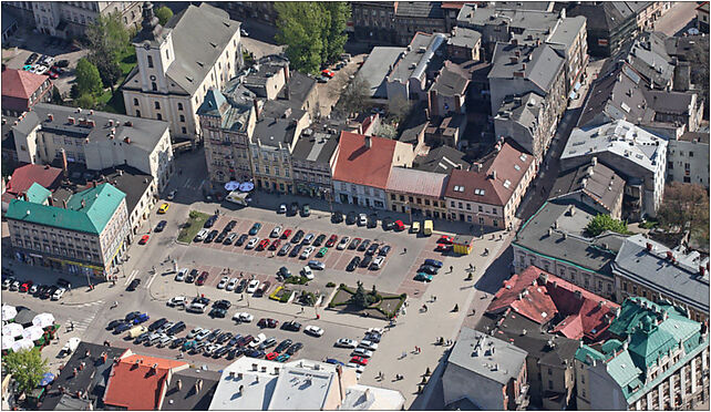 Bielsko-Biała, Wojska Polskiego Square aerial, Bielsko-Biała 43-300 - Zdjęcia