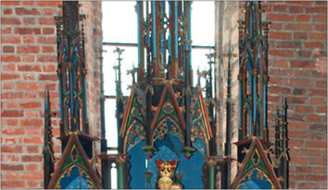 Braniewo bazylika oltarz kasetowy, Katedralna 1, Braniewo 14-500 - Zdjęcia