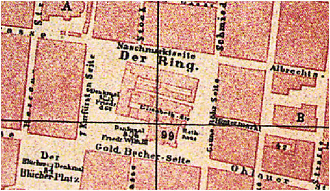 Breslau Ring Karte 1873, Sukiennice 5, Wrocław 50-107 - Zdjęcia
