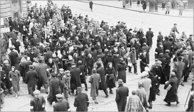 Bundesarchiv Bild 101I-134-0778-17, Polen, Ghetto Warschau, Straßenszene 00-867 - Zdjęcia
