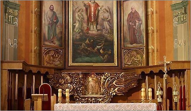 Cathedral in Bielsko-Biala.Presbytery, św. Mikołaja, pl. 10 43-300 - Zdjęcia