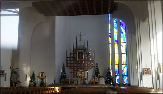 Divine Mercy Church (inside),1a osiedle Na Wzgorzach,Nowa Huta,Krakow,Poland 31-727 - Zdjęcia