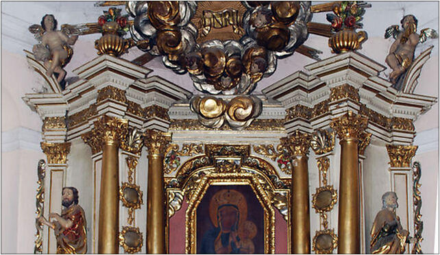 Dzierzgon kosciol sw Trojcy oltarz boczny 2, Wolności, pl.515 1 82-440 - Zdjęcia