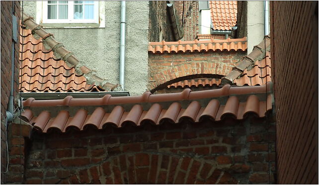 Elbląg, kostelní ulička, detail, Mostowa 17, Elbląg 82-300 - Zdjęcia