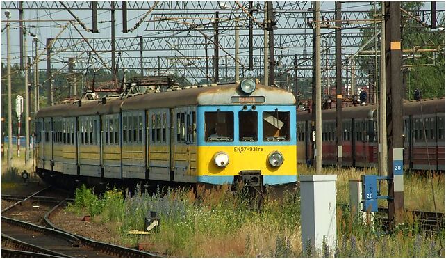 Elbląg, nádraží, EN 57 do Malborka, Dworcowy, pl. 1, Elbląg 82-300 - Zdjęcia