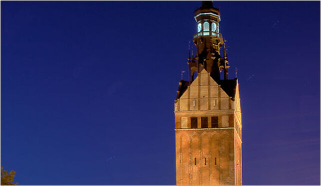Elblag wieza noc HDR, Wodna 1b, Elbląg 82-300 - Zdjęcia