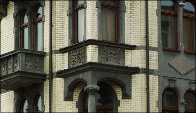 Fragment kamienicy w Katowicach, Dworcowa 7, Katowice 40-012 - Zdjęcia