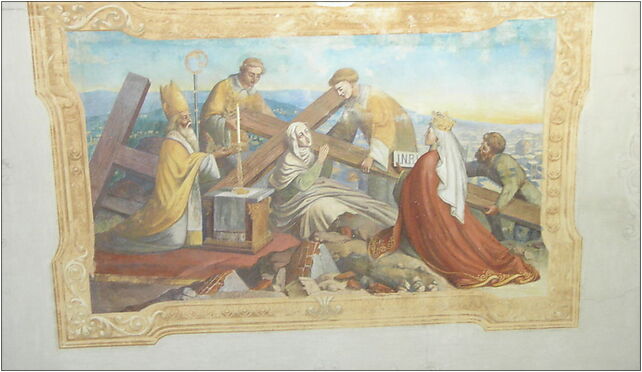 Fresco in the church in Nowa Wieś, Nowa Wieś Kłodzka - Zdjęcia