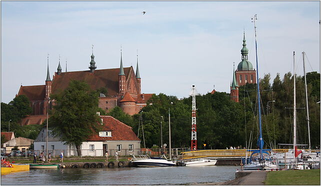 Frombork wzgórze katedralne i port 011, Kwiatowa, Frombork 14-530 - Zdjęcia
