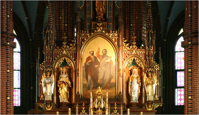 Gliwice - Katedra Św. Piotra i Pawła 01 - Ołtarz główny 44-100 - Zdjęcia
