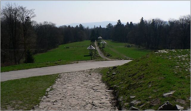 Gory Swietokrzyskie, widok z Lysej Gory, Święty Krzyż 26-006 - Zdjęcia