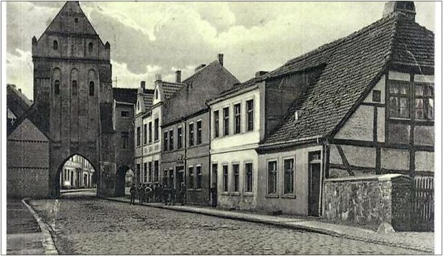Gryfice Brama Kamienna postcard 1910, Wojska Polskiego105 72a 72-300 - Zdjęcia