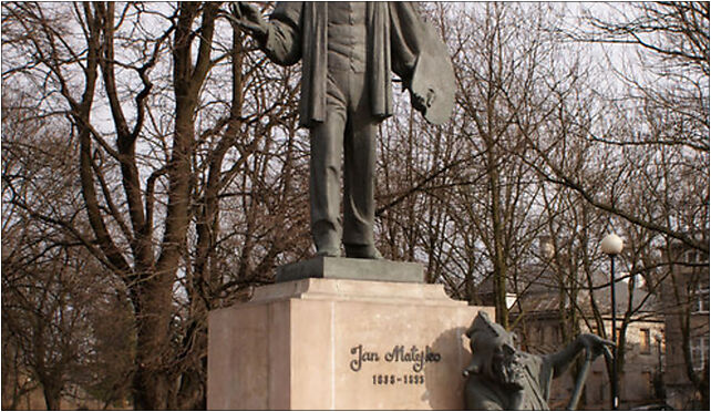 Jan Matejko monument Warsaw 1, Puławska 59, Warszawa 02-595 - Zdjęcia