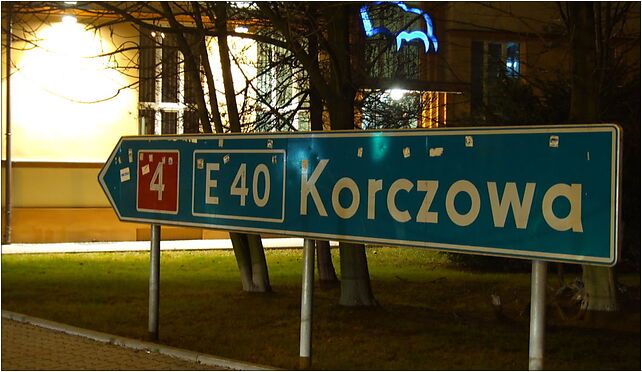 Jarosław, ukazatel, Mickiewicza, pl.E40477 7, Jarosław 37-500 - Zdjęcia