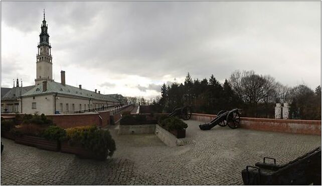 Jasna Góra - panorama z Bastionu św. Rocha, Klasztorna 1 42-226 - Zdjęcia