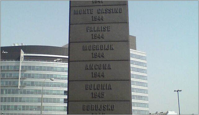Jazdy Polskiej Monument - south inscription, Waryńskiego Ludwika od 00-631 do 00-655 - Zdjęcia