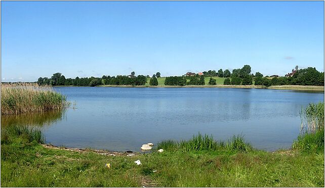 Jezioro Wierzchucineckie Duże panorama 1, Wierzchucinek 86-014 - Zdjęcia