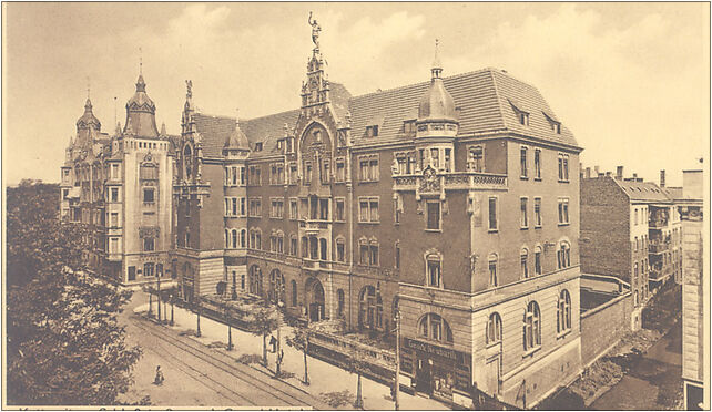 Kattowitz - Schlossstrasse und Grand-Hotel, Katowice 40-005 - Zdjęcia