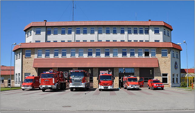 Kolobrzeg fire station 2010-06 front, Żurawia, Kołobrzeg 78-100 - Zdjęcia