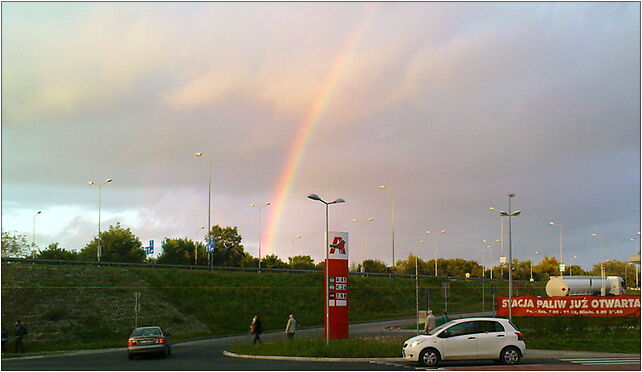 Kraków - Bonarka City Center - Stacja paliw Auchan, Puszkarska 30-644 - Zdjęcia
