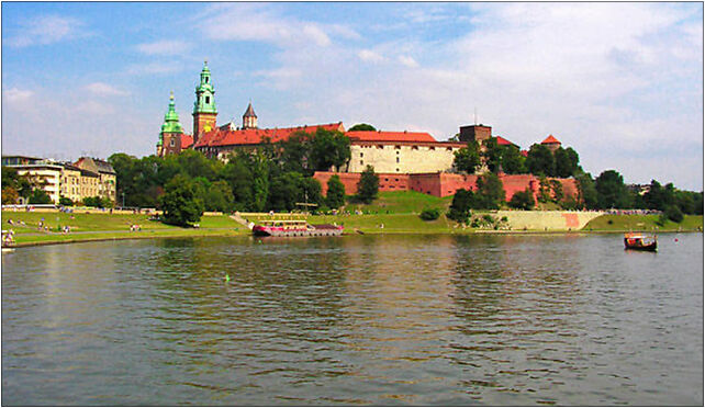 Kraków widok ze statku na wiśle, Zamek Wawel, Kraków 31-001 - Zdjęcia