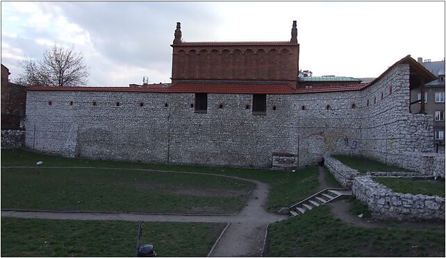 Krakov, Kazimierz, opevnění židovského města, Dajwór 10B 31-052 - Zdjęcia