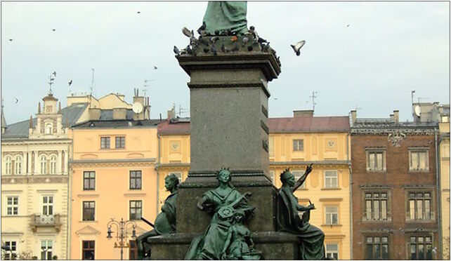 Krakov, Stare Miasto, Rynek, Mickiewiczův pomník, Rynek Główny 3 31-041 - Zdjęcia