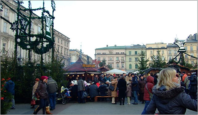 Krakov, Stare Miasto, vánoční trhy na Rynku, Rynek Główny 31-009 - Zdjęcia
