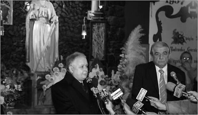 Lech Kaczyński i Zbigniew Religa w Kopalni Halemba (22 lis 2006) 41-706 - Zdjęcia